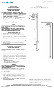 Handleiding Kichler 15800AZT27R Ripley Lamp