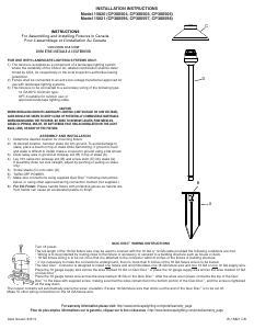 Manual Kichler 15821AZT27 Short Lamp
