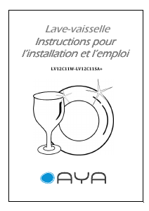 Mode d’emploi AYA LV12C11SA+ Lave-vaisselle