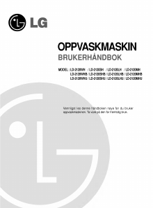 Bruksanvisning LG LD-2120WHU Oppvaskmaskin