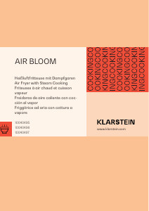 Bedienungsanleitung Klarstein 10040497 Air Bloom Fritteuse