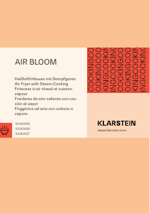 Manuale Klarstein 10040495 Air Bloom Friggitrice