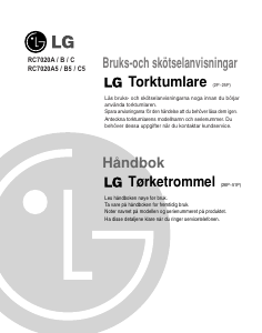 Bruksanvisning LG RC7020A5 Tørketrommel