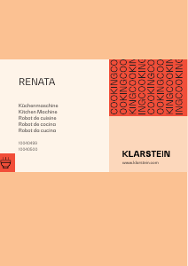 Manual Klarstein 10040499 Renata Stand Mixer