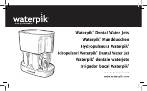 Manual de uso Waterpik WP-60 Irrigador bucal