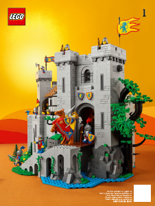 Manuale Lego set 10305 Icons Castello dei Cavalieri del Leone