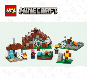 Bruksanvisning Lego set 21190 Minecraft Den övergivna byn