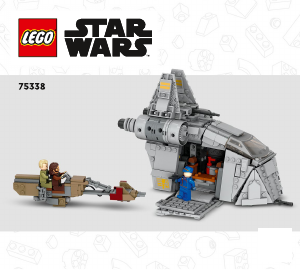 Käyttöohje Lego set 75338 Star Wars Väijytyshyökkäys Ferrix-planeetalla