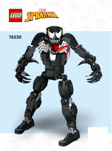 Manuale Lego set 76230 Super Heroes Personaggio di Venom