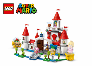 Manual Lego set 71408 Super Mario Peachs castle expansion set