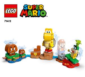 Manual de uso Lego set 71412 Super Mario Set de Expansión - Gran Isla del Mal