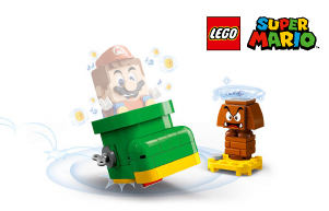 Brugsanvisning Lego set 71404 Super Mario Goombas sko – udvidelsessæt
