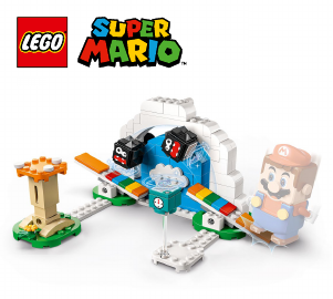 Käyttöohje Lego set 71405 Super Mario Fuzzy Flippers ‑laajennussarja