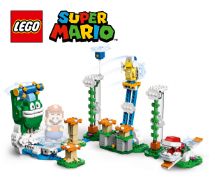 Manuál Lego set 71409 Super Mario Oblačná výzva s Velkým Spikem – rozšiřující set