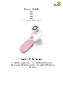 Manual de uso Senya SYWB-BS011 Cepillo de limpieza facial