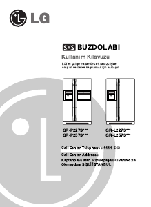 Kullanım kılavuzu LG GR-L227STBA Donduruculu buzdolabı