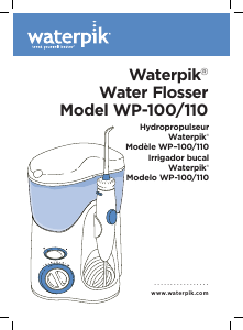 Mode d’emploi Waterpik WP-110 Hydropulseur