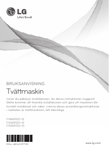 Bruksanvisning LG F1480FD Tvättmaskin