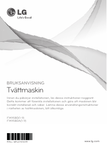 Bruksanvisning LG F1495BDA Tvättmaskin