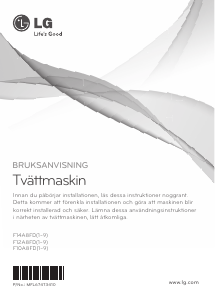 Bruksanvisning LG F14A8FD Tvättmaskin