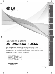 Návod LG F14A8TDA Práčka