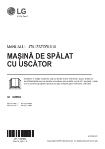 Manual LG F4DV710H1 Mașină de spălat