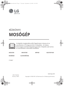 Használati útmutató LG F4WN609S1 Mosógép