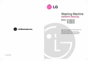 Manual LG WF-552SPP Washing Machine