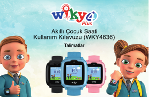 Kullanım kılavuzu Wiky WKY4636 Watch 4 Plus Akıllı kol saati