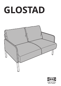 Hướng dẫn sử dụng IKEA GLOSTAD Ghế sofa