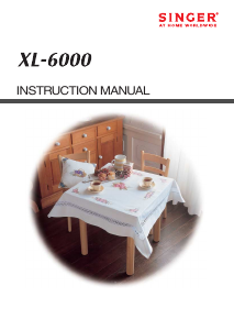 Manual Singer XL-6000 Sewing Machine