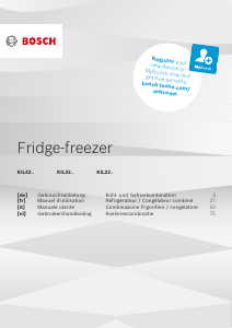 Bedienungsanleitung Bosch KIL222FE0 Kühlschrank