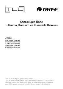 Kullanım kılavuzu Gree GFH(09)EA-K3DNA1A/I Klima