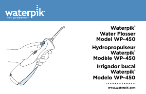 Handleiding Waterpik WP-450 Flosapparaat