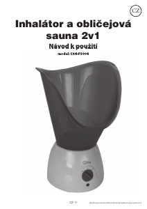 Manuál Wellife C64-FS004 Obličejová sauna