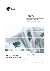 Manual LG 27LZ5RV LCD Television