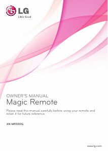 Manual LG AN-MR500 Magic Remote Control