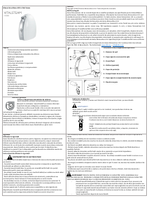 Manual Silk'n NV8388 VitalSteam Sauna faciala