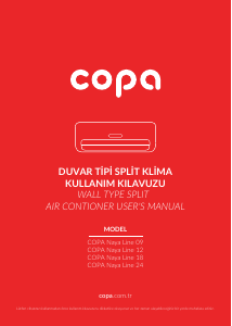 Kullanım kılavuzu COPA Naya Line 09 Klima