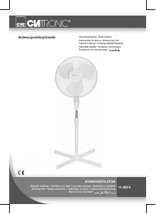 Manual Clatronic VL 3603 S Fan