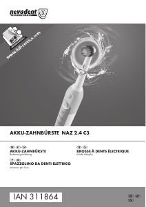 Manuale Nevadent IAN 311864 Spazzolino elettrico