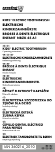 Instrukcja Nevadent IAN 360216 Szczoteczka elektryczna