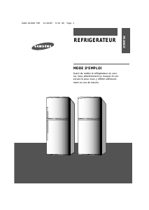 Mode d’emploi Samsung RT30MBSW Réfrigérateur combiné
