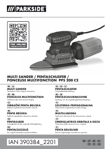 Manual Parkside IAN 390384 Delta Sander