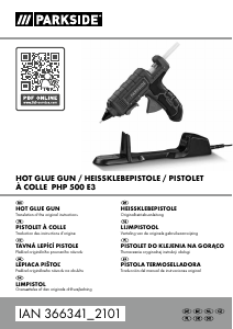 Manual de uso Parkside IAN 366341 Pistola para pegar