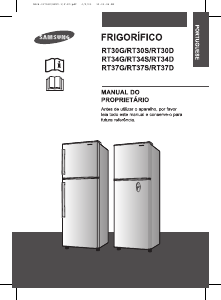 Manual Samsung RT331GBSS Frigorífico combinado