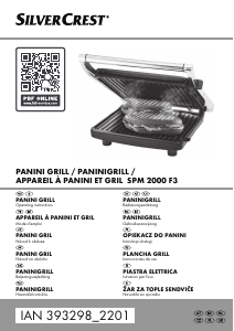 Manual de uso SilverCrest IAN 393298 Grill de contacto