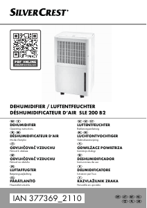 Bedienungsanleitung SilverCrest IAN 377369 Luftentfeuchter