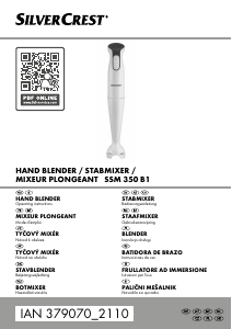 Instrukcja SilverCrest IAN 379070 Blender ręczny