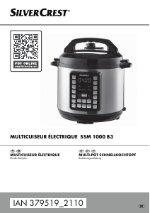 Mode d’emploi SilverCrest IAN 379519 Multicuiseur